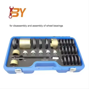 Roda Rolamento Ferramenta Rolamento Extrator Kit High Carbon Steel Chrome Plated 12 Meses Garantia Universal Ajuste para Audi Auto Repair - Product Image 3