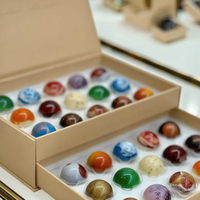 Boîte cadeau de barre de chocolat à la truffe de luxe haut de gamme personnalisée papier carton rigide gris fermeture magnétique doublure éponge pour emballage alimentaire