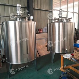 ถังผสมสแตนเลสเกรดอาหาร บีโบ ขนาด 2000 ลิตร พร้อมมอเตอร์เคลือบและเกียร์สำหรับงานเคมีและอาหาร - Product Image 4