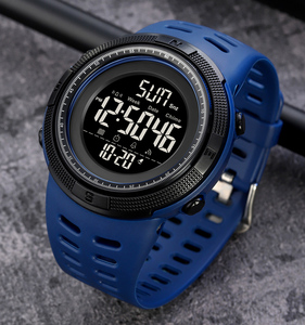 Skmei 2070 Bán Buôn Đồng Hồ Thể Thao Không Thấm Nước Điện Tử LED Đồng Hồ Silicone Mens Đồng Hồ Kỹ Thuật Số Ngụy Trang - Product Image 1