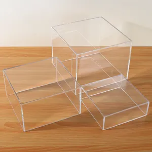 Acrylic Display Rack Buffet Food Display Risers Cube Stand For Table Centerpiece Buffet Food Catering Display Rack