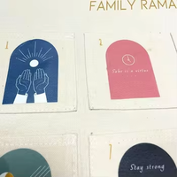 Calendrier de l'Avent du Ramadan personnalisé vierge vide de 30 jours personnalisé bricolage compte à rebours enfants toile