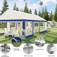 Tente de camping MEISU PF001 en PVC transparent, grande, imperméable, ignifuge, pour toutes saisons, avec piquets, durée de vie de 8 à 10 ans, vente chaude.