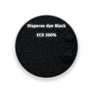 Ventaja de precio Los tintes textiles se pueden personalizar Tintes dispersos Negro ECO 300% Se utiliza para teñir poliéster y sus tejidos mezclados