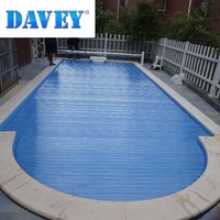 Fabriqué en Chine couverture de piscine électrique avec personnalisé lattes