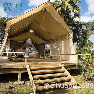 Carpa Meihua Tipo Extendido para 6-8 Personas, Rectangular, Impermeable, de Lujo para Acampar al Aire Libre - Product Image 1
