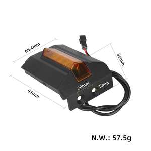 Feu de position latéral arrière droit Kukirin G2 Pro DB, modèle DB, original 2024, clignotant arrière droit, accessoire de signalisation - Product Image 2