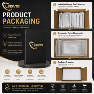 LiqVis - Cubierta Luminosa <span class=keywords><strong>para</strong></span> Menú de Bebidas LED, Duradera, Multicolor, Personalizable, 6 Vistas, 4 Paneles, <span class=keywords><strong>para</strong></span> Bares y <span class=keywords><strong>Hoteles</strong></span> - Product Image 3