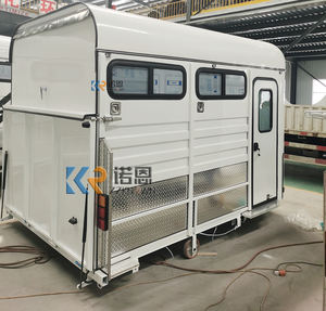 OFERTA ESPECIAL: Remolque de Carga Angular para 2 Caballos con Configuración Estándar, Remolques de Transporte, Carretas para Caballos - Product Image 3