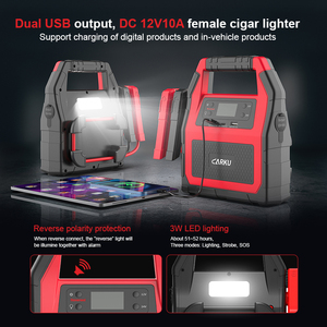 CARKU 2020 Chất Lượng Tốt Nhất Siêu Xe Nhảy Khởi Động Cho 12V/<span class=keywords><strong>24V</strong></span> Với 45000MAh - Product Image 4