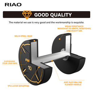 Chất lượng cao 20 <span class=keywords><strong>kg</strong></span> Vòng PU quả tạ đặt cho nhà phòng tập thể dục biểu tượng tùy chỉnh thiết bị tập thể dục - Product Image 6