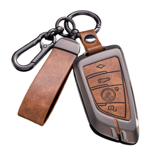 Custodia Protettiva in Pelle per Chiave Auto Guscio Portachiavi Supporto Keyless Accessori per <span class=keywords><strong>BMW</strong></span> G30 G20 X6 X5 <span class=keywords><strong>I3</strong></span> I8 M4 E30 E60 - Product Image 1