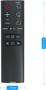 Télécommande <span class=keywords><strong>de</strong></span> remplacement AH59-02733B pour <span class=keywords><strong>barre</strong></span> <span class=keywords><strong>de</strong></span> <span class=keywords><strong>son</strong></span> <span class=keywords><strong>Samsung</strong></span> HW-K360 HW-KM36C HW-KM36 HW-K450 HW-K550 HW-K551 HW-J4000 - Product Image 3