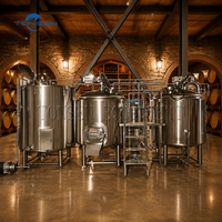Ensemble d'équipement de microbrasserie clé en main Tonsen 500L 1000L en acier inoxydable pour brasserie artisanale avec garantie de 5 ans pour les brasseries artisanales