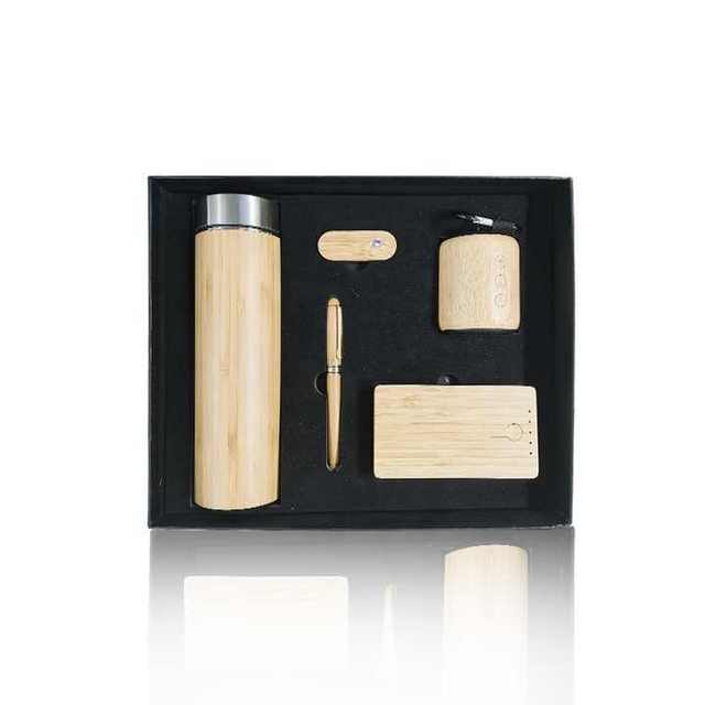2023 New Product Gift Sets USB Flash Vacuum Cup Pen Power Bank and Speakers Gift Items Promotion Gift Items for Office