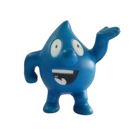 Balle anti-stress anti-chute en mousse PU jouet à presser logo personnalisé commande en gros de soulagement de l'anxiété