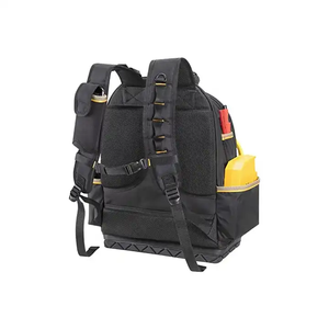 Không thấm nước bền thợ điện Công cụ Ba lô công suất lớn màu đen công cụ Túi - Product Image 3