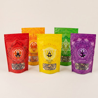 Sachet autoportant en aluminium de qualité alimentaire pour jus en poudre, jus de fruits, et boissons solides