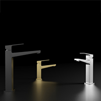 Intelligent mitigeur lavabo vanité en laiton chromé chaud froid sanitaire salle de bain évier bassin robinet d'eau