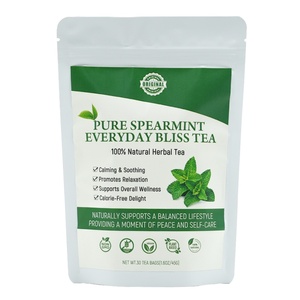 Té de Menta de Entrega Rápida Chinaherbs, Hojas Sueltas de Menta de Marca Propia, Bolsitas de Té de Hojas de Hierbabuena Cortadas y Secas para Refrescar - Product Image 2
