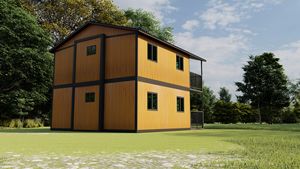 공장 직판 휴대용 주택 컨테이너 하우스 저렴한 조립식 모듈형 침실 유리 상점 확장형 컨테이너 하우스 - Product Image 4