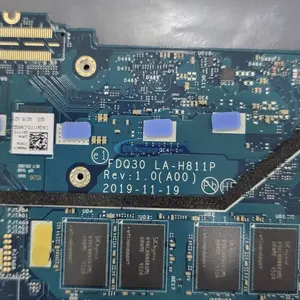Carte mère d'origine pour DELL XPS 13 <span class=keywords><strong>9300</strong></span> carte mère d'ordinateur portable FDQ30 LA-H811P <span class=keywords><strong>I3</strong></span>-1005G1 I5-1035G1 I7-1065G7 16G CN-08M10C de travail - Product Image 3