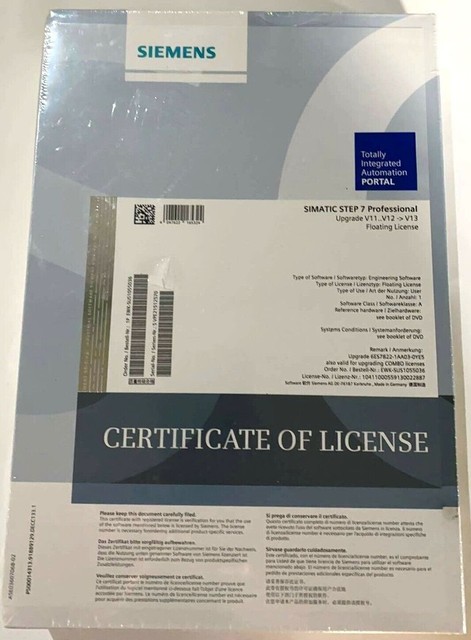 PLC New Original 6ES7822-1AA03-0YE5 Automation Products Programmable Logic PLC Controller