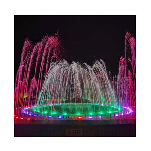 Casa all'aperto in acciaio inossidabile durevole funzione d'acqua decorativa danza musica fontana danzante fontana cascata - Product Image 3