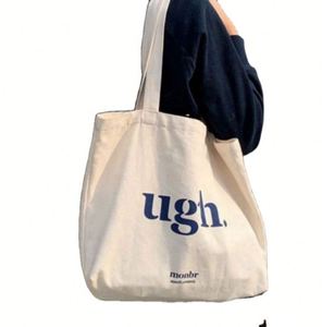 Bolsa de Mano de Lona de Algodón Ecológica de Diseño al por Mayor, Bolsa de Compras Reutilizable con Logotipo Personalizado y MOQ Bajo - Product Image 4