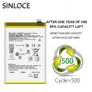 SINLOCE Usine de batteries de téléphone portable portable de haute qualité en gros pour OPPO <span class=keywords><strong>Realme9</strong></span> 5G/RMX3474 Fire BLP909 - Product Image 2