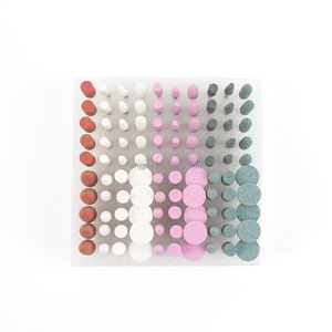 100 pezzo di pietra abrasiva da laboratorio dentale per contorno in ceramica/lega metallica/strumento di pietra abrasiva dentale composita - Product Image 1