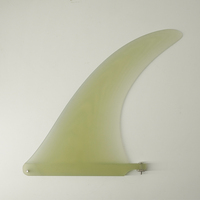 Ailerons de surf CNC haute performance de 8 pouces, logo personnalisé OEM, fabrication CNC, pour longboard