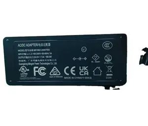 Adaptor AC 36V 5A 180W, untuk pengisi daya paket baterai Lithium dengan UL UKCA PSE KC RCM SAA CE GS