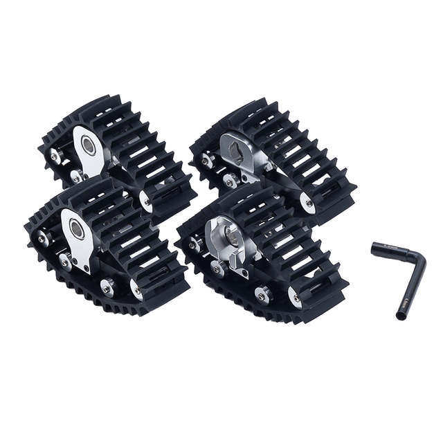 Wholesale Customization Brand CNC Machined Aluminum Track Wheels for 1/18 RC Scale Car Traxxa s TRX4M 14 Years & up