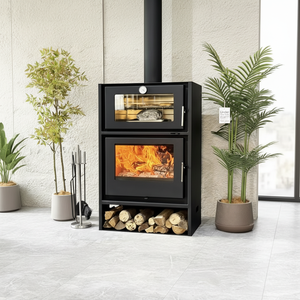 Premium Steel Wood Burning <b>Stove</b> With Long Lasting Use Stable Heating Versatile Home Baking OV760 Multifunctional W - Product Image 1