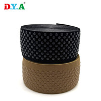 Sangle personnalisée de haute qualité, 5 cm, points ronds, silicone antidérapant, élastique tissé pour ceinture médicale ou sportive