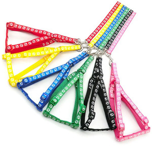 Pet <strong>Harness</strong> and Leash Set, Outdoor Print Cute Puppy Chest Strap Walking <strong>Dog</strong> <strong>Harness</strong>,Adjustable Cat Leash - Product Image 3