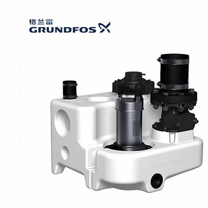 Station de relevage des eaux usées Grundfos MSS.11.1.2, pompe à eaux usées automatique pour toilettes de villa - Product Image 2