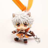 Llavero de PVC 3D Personalizado con Figura de Acción - Colgante de Anime Personalizado para Mochila, Coche y Decoración de Regalos