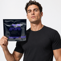 Sachet Doypack Personnalisé Imprimé pour Protéine de Lactosérum avec Fermeture Zip, Anti-humidité, en PE Mylar, 1kg 10kg, pour Biscuits
