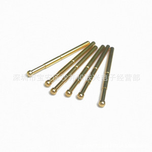Sonda de prueba con baño de oro PA125, punta redonda de 2.0mm, cabezal de pin de resorte de 2.5mm, perforación de 2.4mm, piezas para instrumentos - Product Image 5
