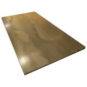 Placa de latón barata de la mejor calidad utilizada para piezas de máquina placa de bronce hoja de cobre latón 85% <span class=keywords><strong>precio</strong></span> de fábrica 2MM 3MM 4MM - Product Image 4