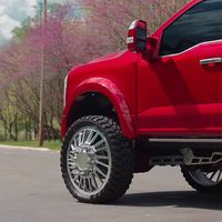 Jantes forgées Poliées Chrome 22x8.25 24x8.25 26x8.25 28x8.25 pour roues doubles 8x6.5 8x165.1 10x225 8x200 8x210 pour F350