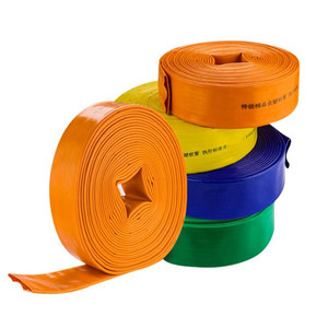 Nhiệm vụ nặng nề PVC layflat Hose áp lực cao nước xả Ống 100m chiều dài linh hoạt cho thủy lợi khai thác mỏ xây dựng - Product Image 2