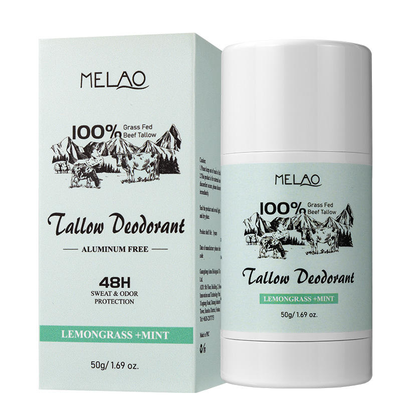 50g TALLOW DEODORANT STICK (LEMONGRASS +MINT)