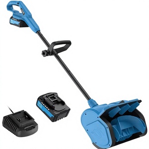 เครื่องเป่าหิมะอเนกประสงค์แบบใช้แบตเตอรี่ลิเธียมแบบชาร์จไฟได้ 21V สำหรับงานอุตสาหกรรม ใช้กับพลาสติก ขุดหิมะ เป่าหิมะ เหมาะสำหรับทางเข้าบ้าน ลานบ้าน - Product Image 5
