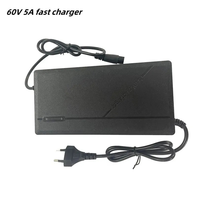 60V 67.2V 72V 84V 5A Lithium Battery Fast Charger Good Quality Electric Scooter Bicycle Motorcycle Fast Charger