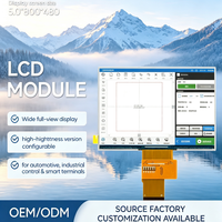 Modul LCD TFT IPS Full View 5-inci 800X480 dengan Antarmuka MCU Modul Panel Layar LCM
