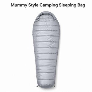 Lightweight Mummy Hooded Ripstop Outdoor Camping Hiking <b>Backpacking</b> Travel Portable Single Sleeping Bag Oem Custom - Product Image 1