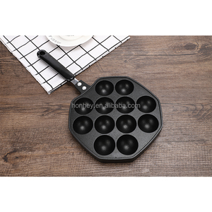 Poêle à crêpes en aluminium moulé sous pression antiadhésive Norpro, Munk / Aebleskiver / Ebelskiver - Product Image 6